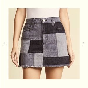 Alice and Olivia patch denim